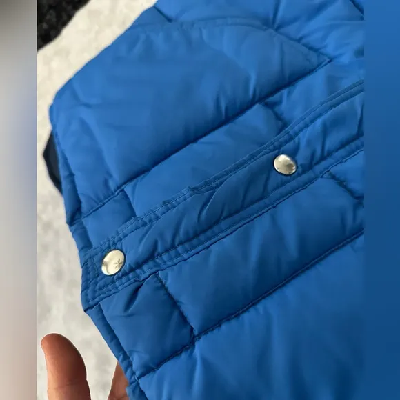 Vintage 70’s FROSTLINE Blue Puffer Vest