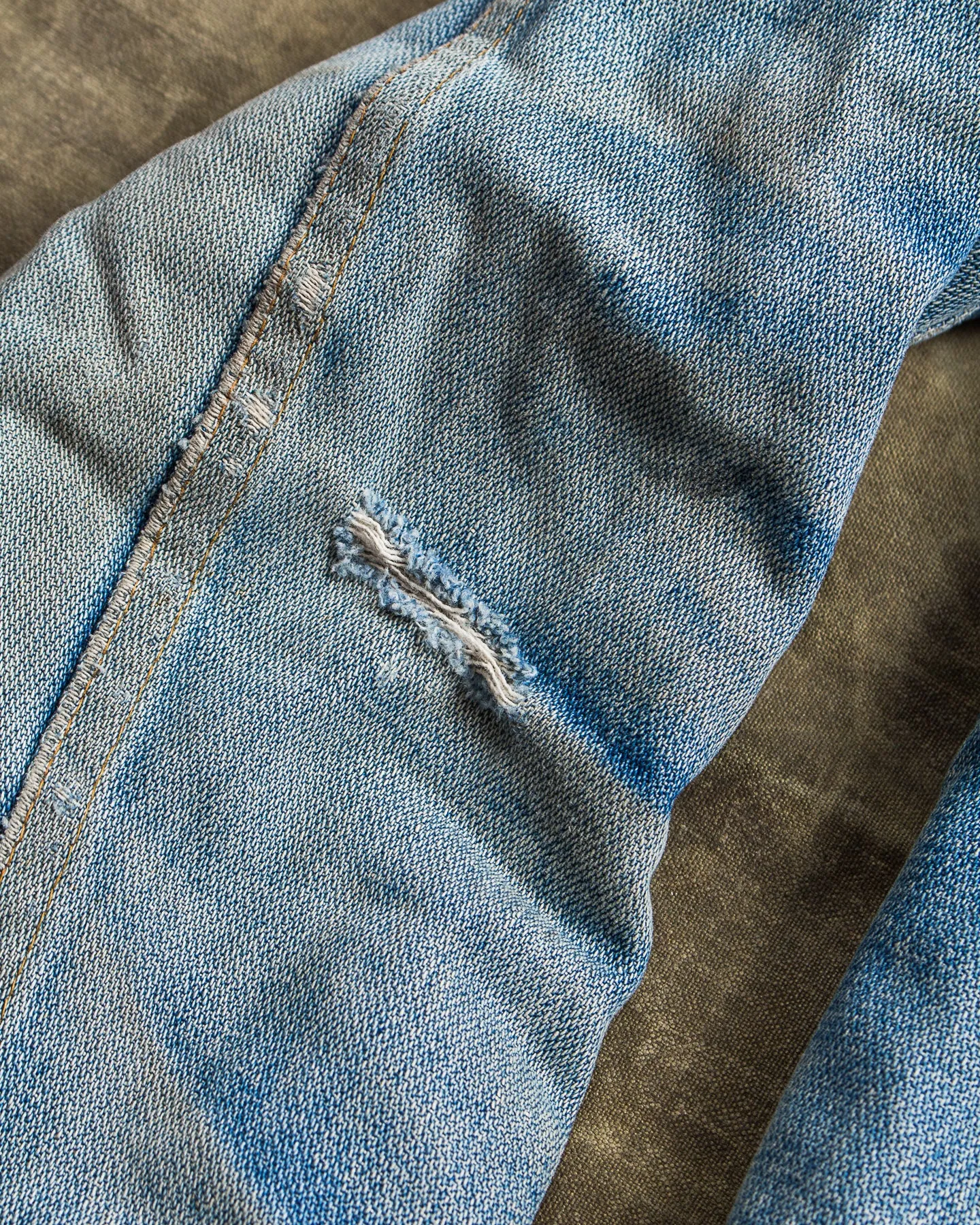 Vintage 70's Wrangler Ranch Coat Broken Twill Denim Jacket
