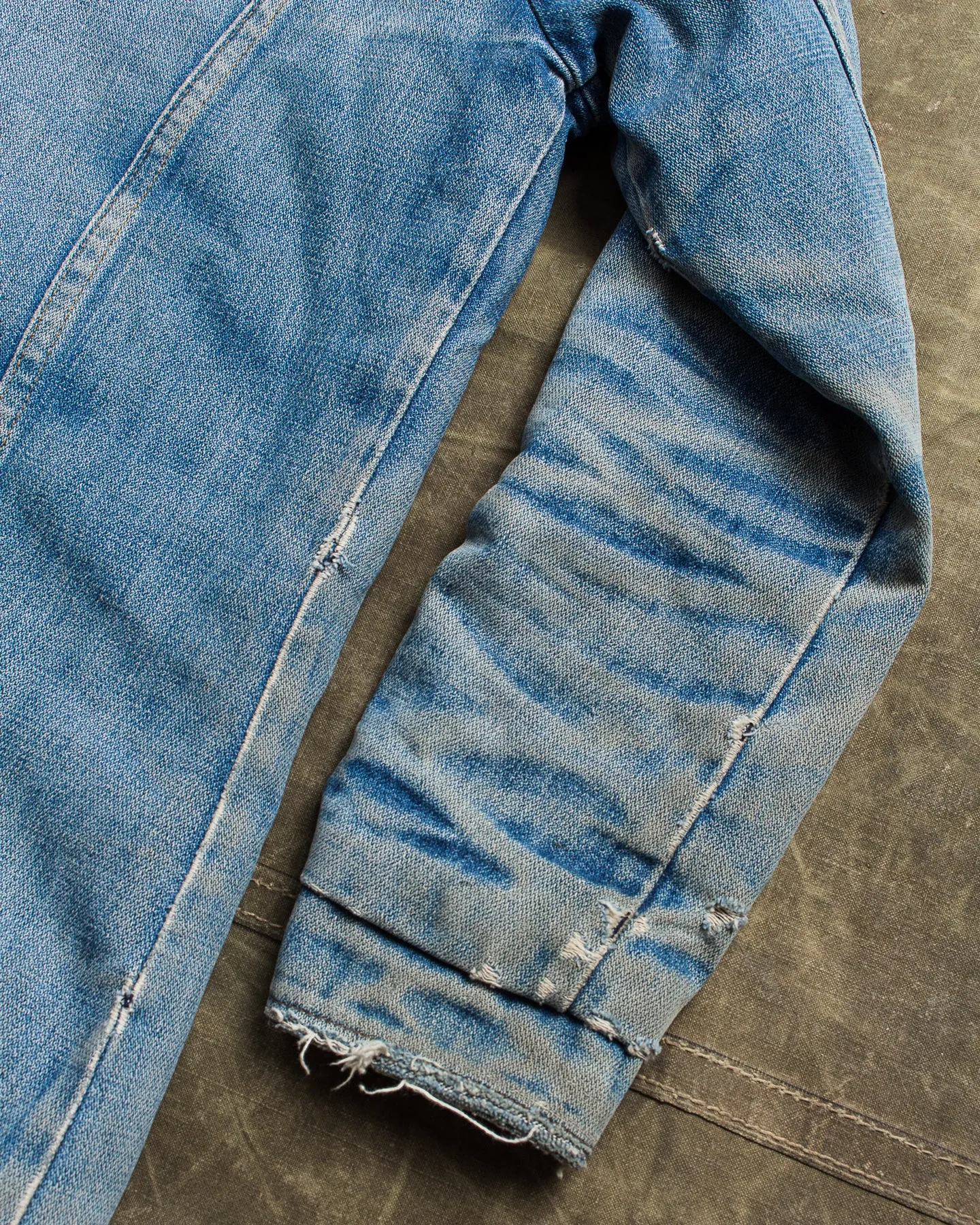 Vintage 70's Wrangler Ranch Coat Broken Twill Denim Jacket