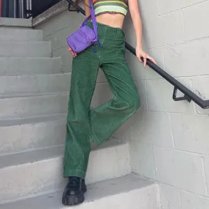 Vintage Corduroy Straight Leg Pants
