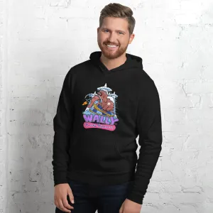 Wally with nameplate snowboard hoodie