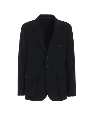 WASHER WOOL GABARDINE BIG POCKETS JACKET