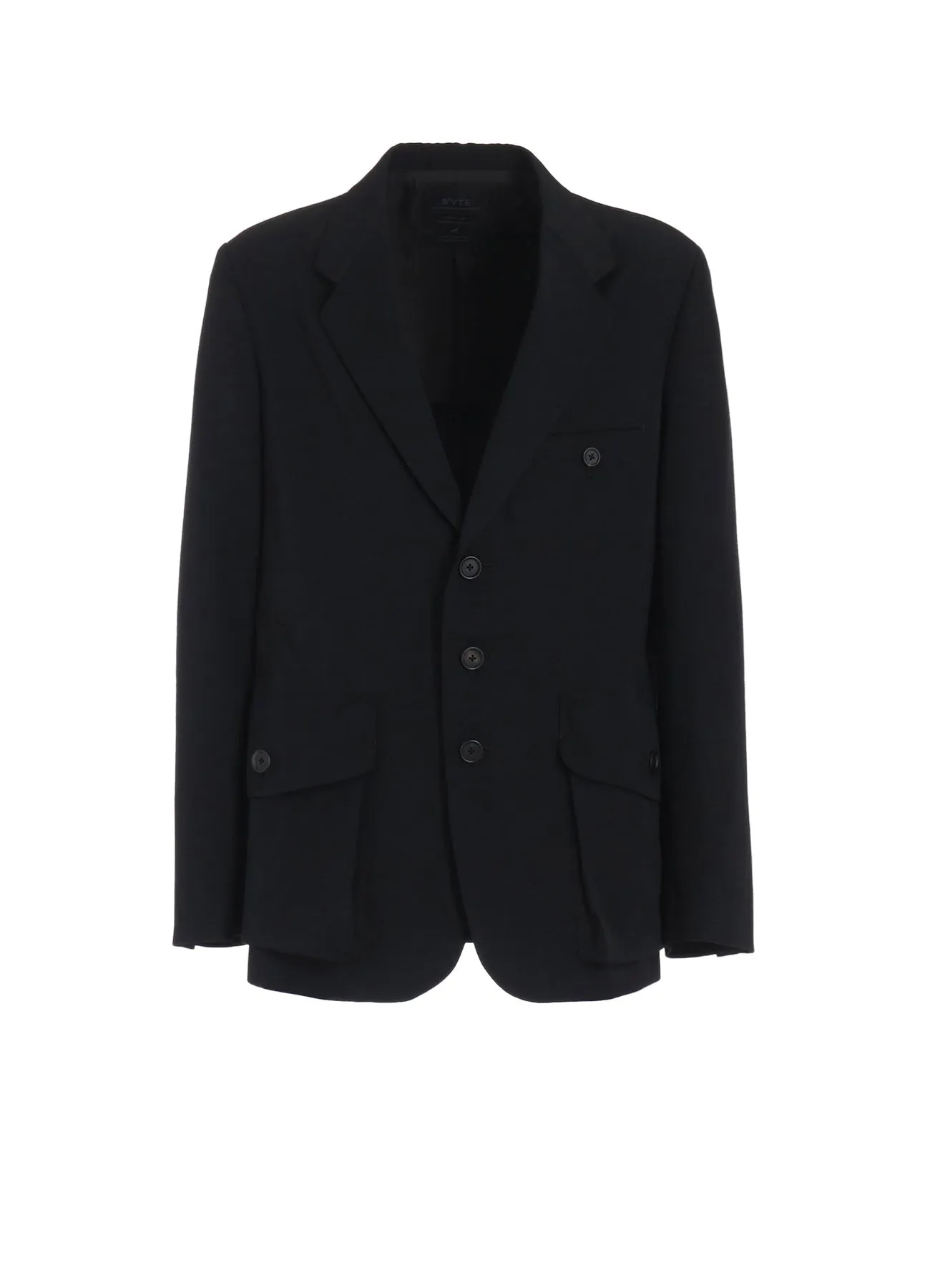 WASHER WOOL GABARDINE BIG POCKETS JACKET