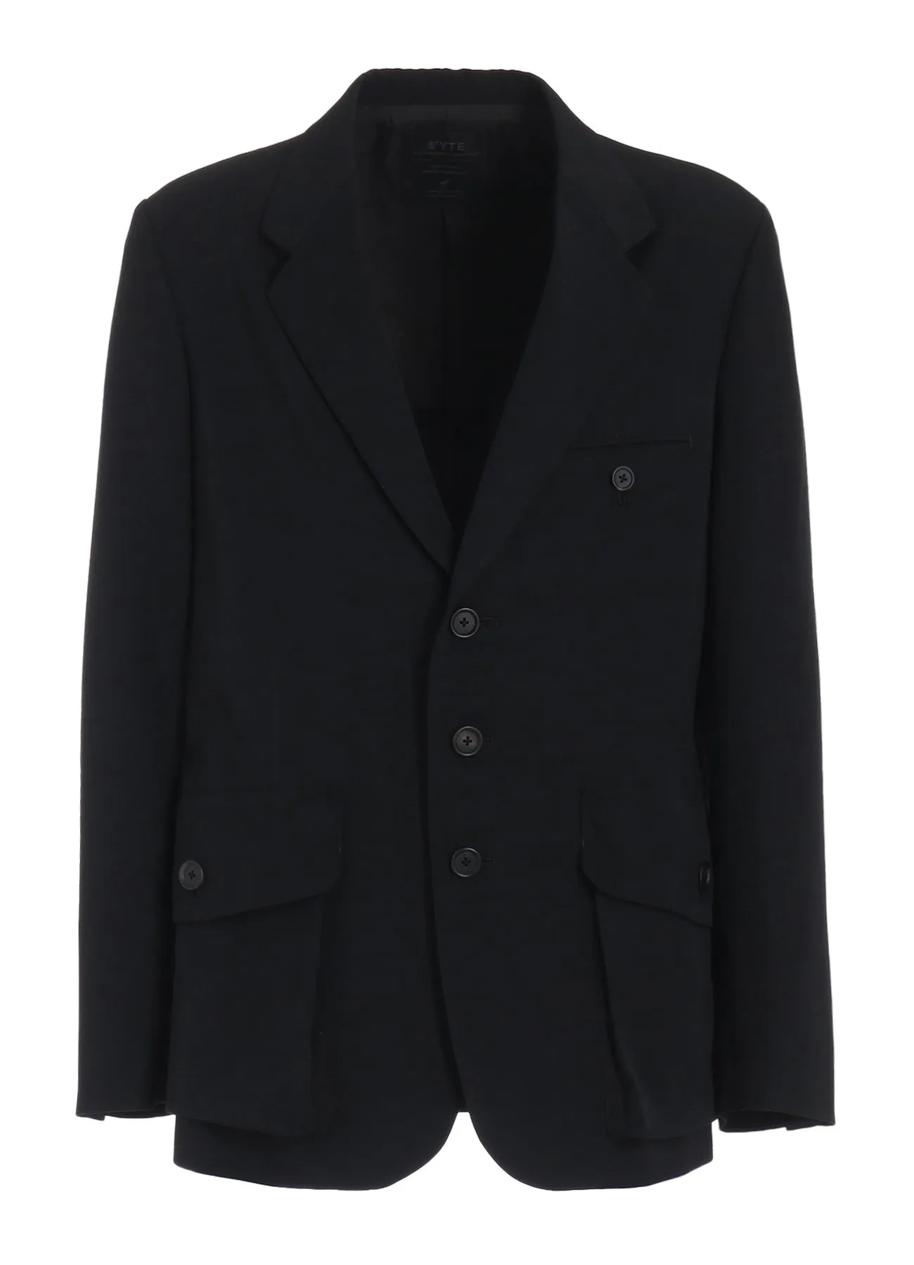 WASHER WOOL GABARDINE BIG POCKETS JACKET