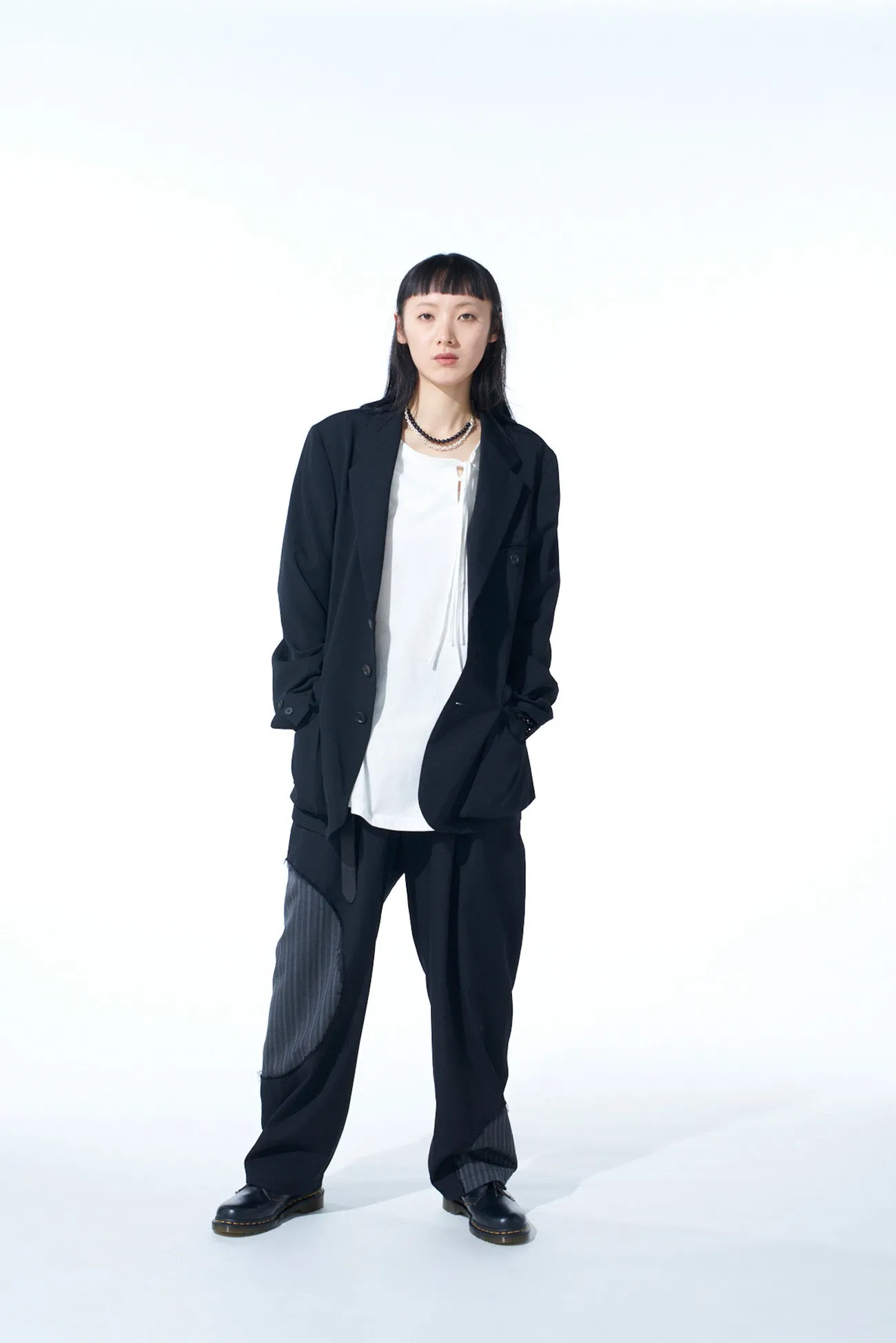 WASHER WOOL GABARDINE BIG POCKETS JACKET