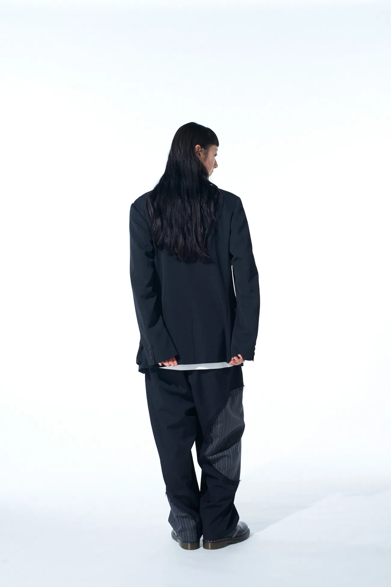 WASHER WOOL GABARDINE BIG POCKETS JACKET