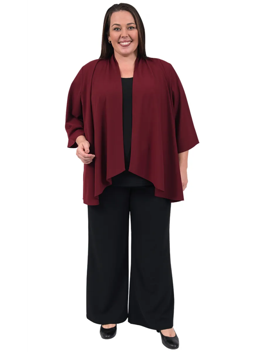 Waterfall Avenue Jacket - Maroon**