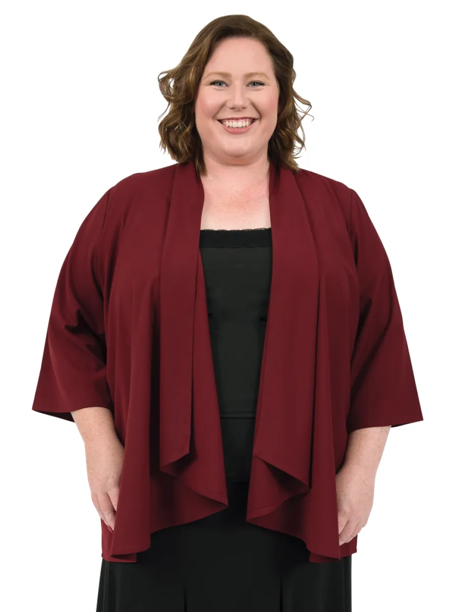 Waterfall Avenue Jacket - Maroon**