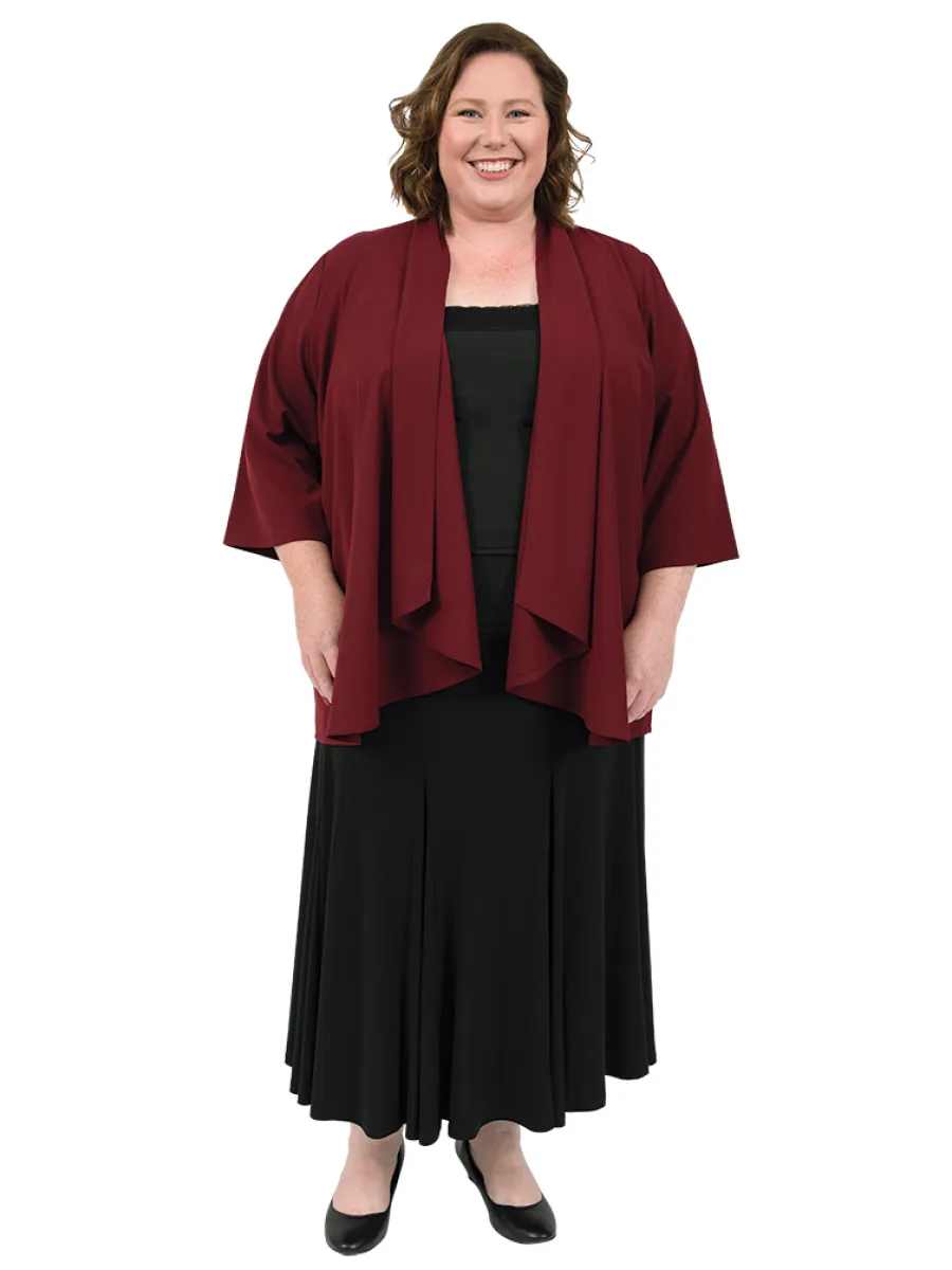 Waterfall Avenue Jacket - Maroon**