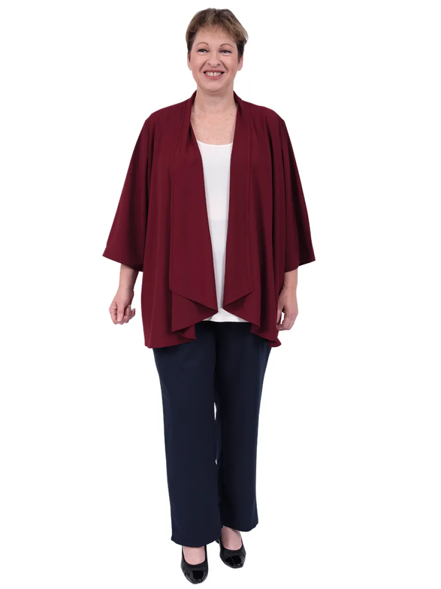 Waterfall Avenue Jacket - Maroon**