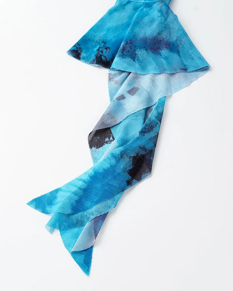 Watermarbled Butterfly Long Sleeves