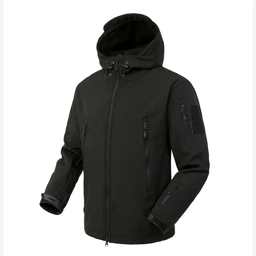 Waterproof Tactical Hooded Relaxed Jackets