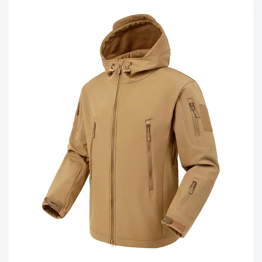 Waterproof Tactical Hooded Relaxed Jackets