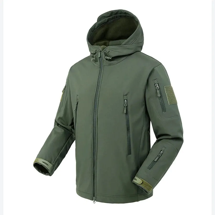 Waterproof Tactical Hooded Relaxed Jackets