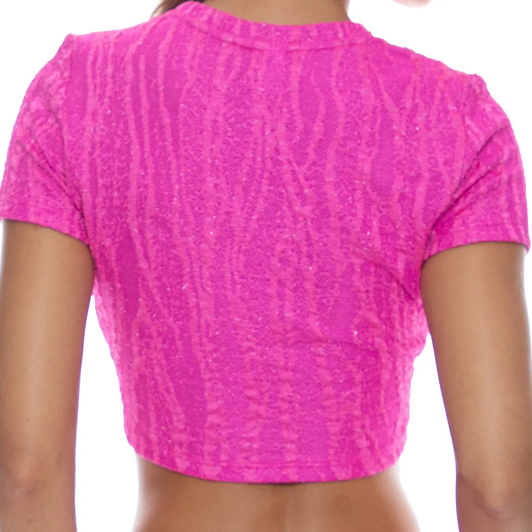 WAVE CHASER - Crop Top