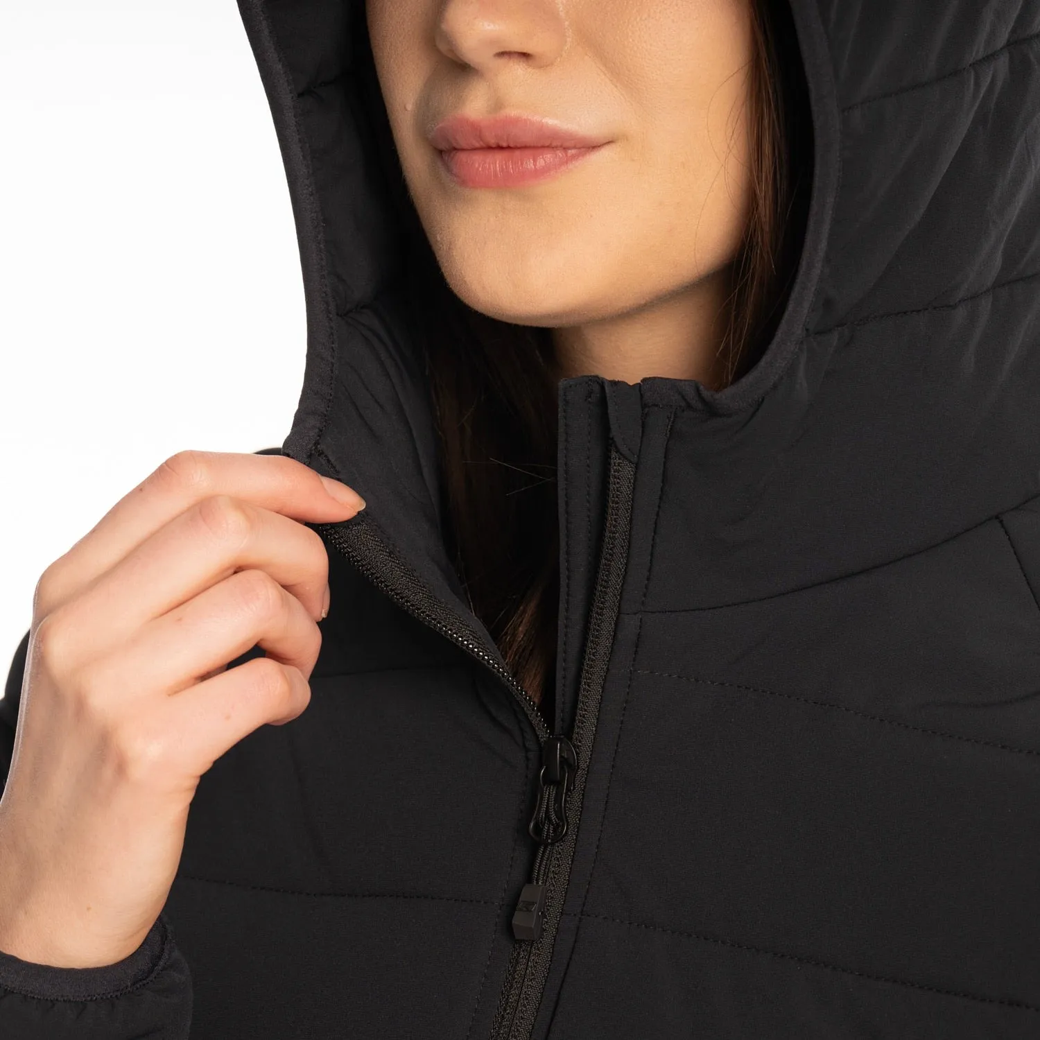 Waverly Stretch Insulated Hooded Jacket