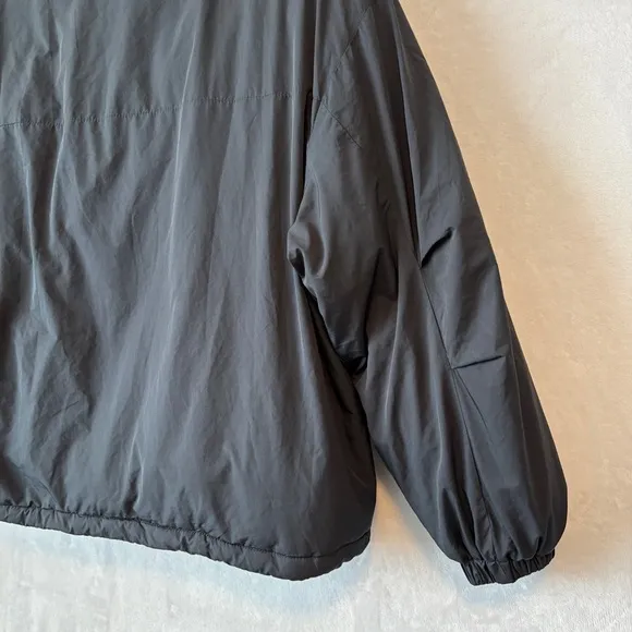WE THE FREE womens black casual zip up puffer DUVET BOMBER JACKET coat size XS