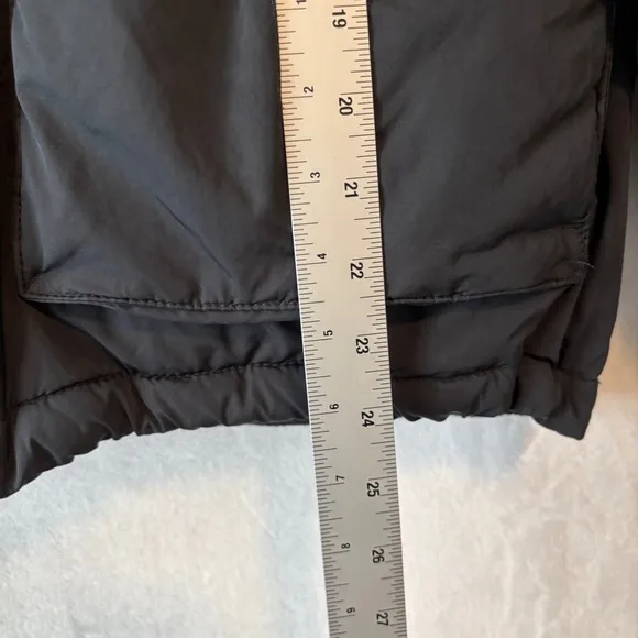WE THE FREE womens black casual zip up puffer DUVET BOMBER JACKET coat size XS