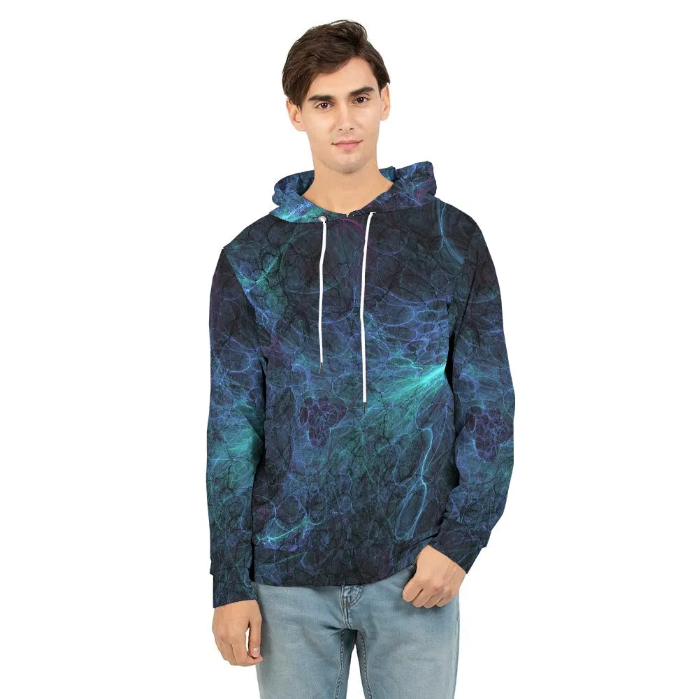 Web Circles Men's Hoodie