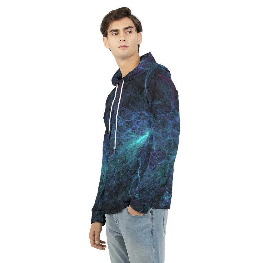 Web Circles Men's Hoodie