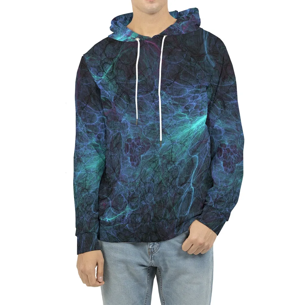 Web Circles Men's Hoodie