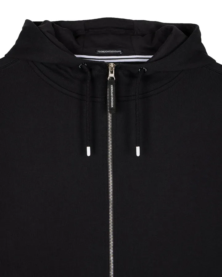Weekend Offender New York Classic Zip Hoodie Black