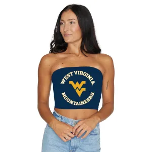 West Virginia Mountaineers Navy Blue Tube Top