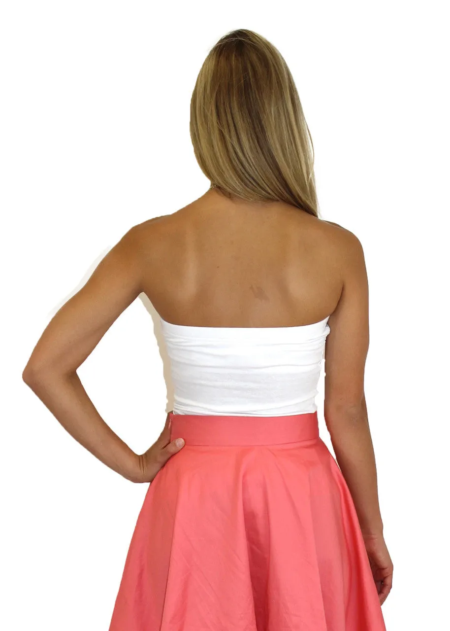 White Tube Top (Sorority)