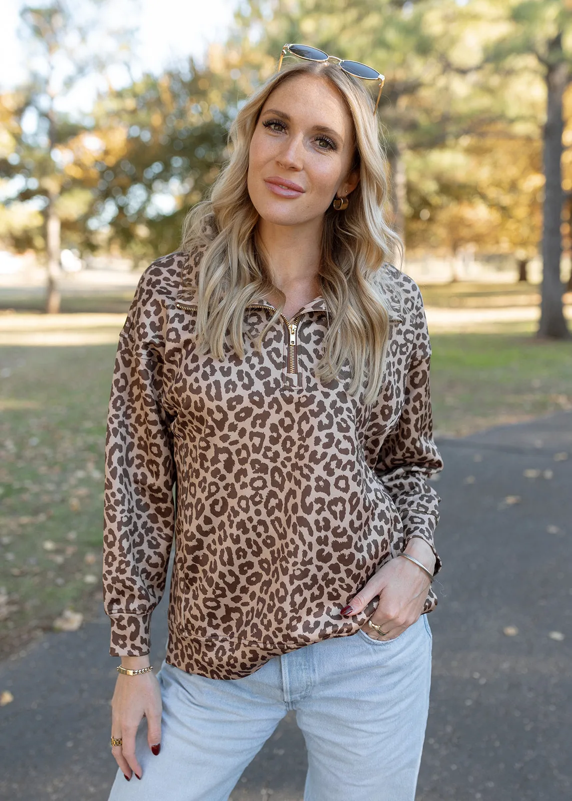 Wild Side Everyday Leopard Pullover