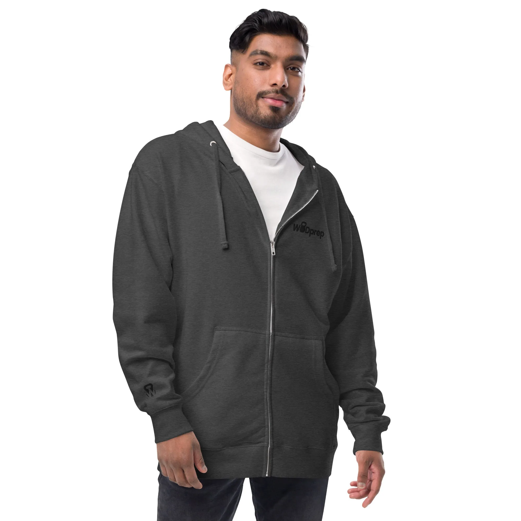 WODprep Classic Fleece Zip Up Hoodie