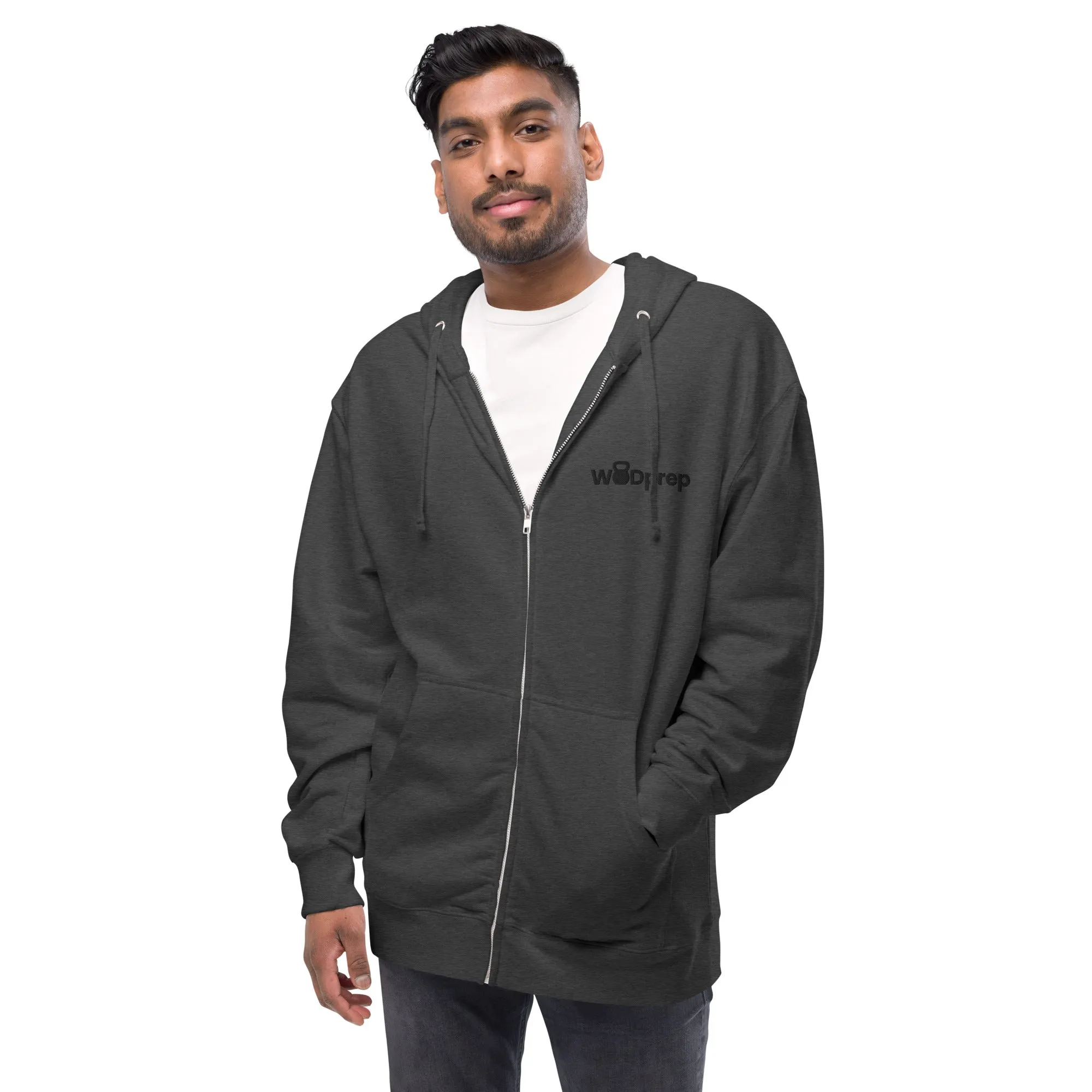 WODprep Classic Fleece Zip Up Hoodie