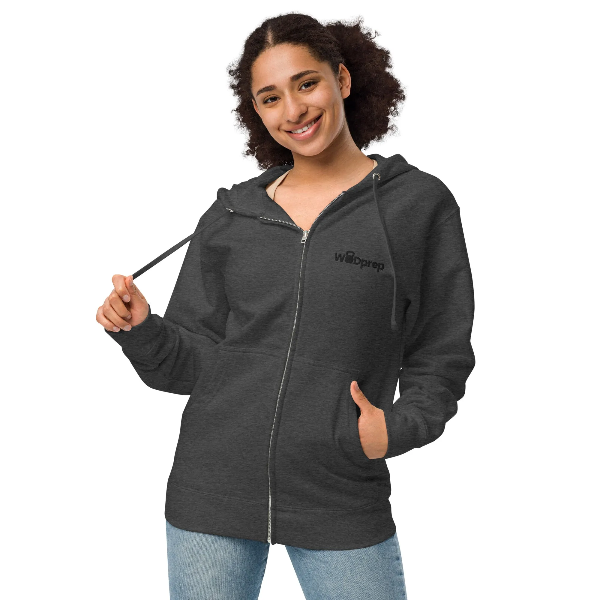 WODprep Classic Fleece Zip Up Hoodie