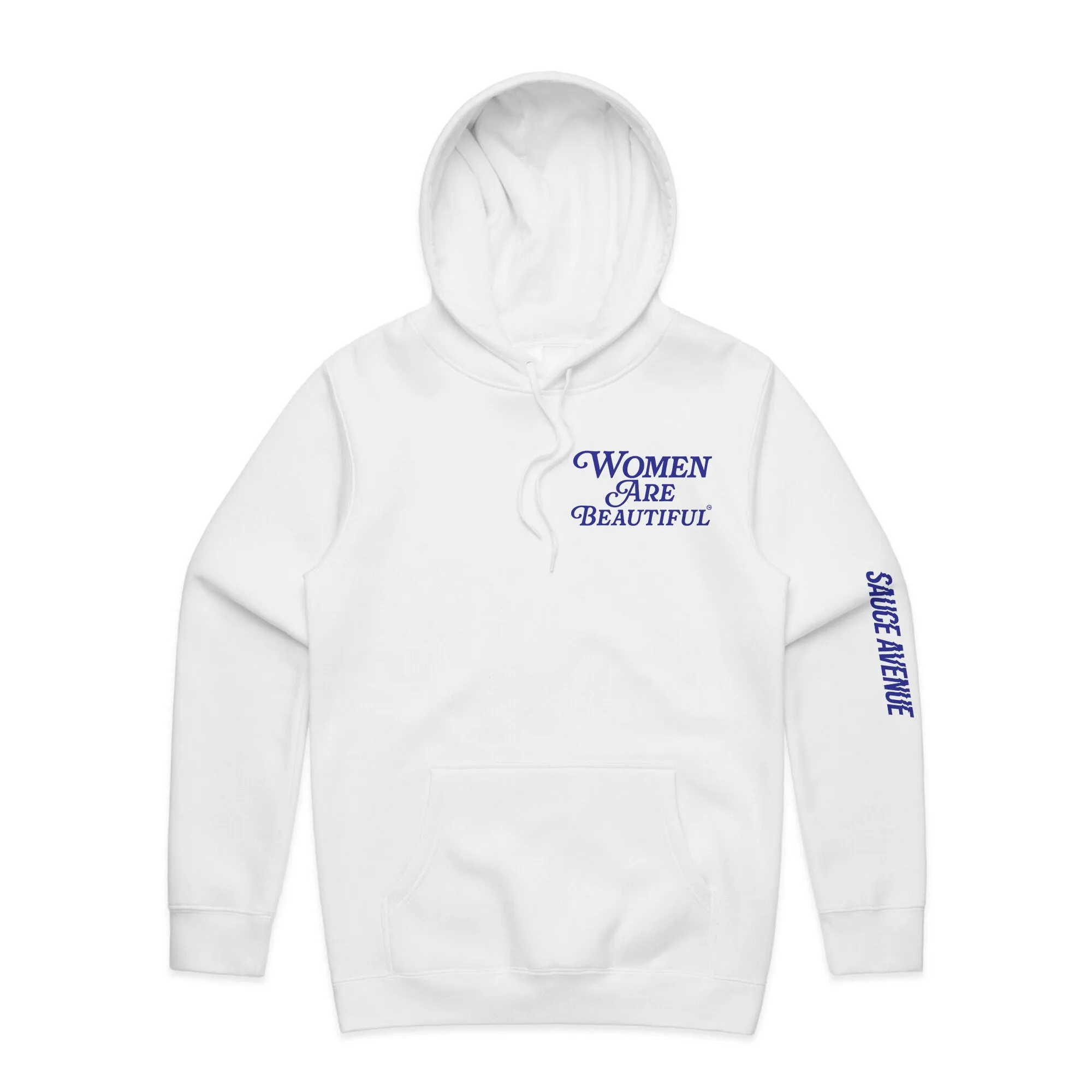 Women Are Beautiful (BL) | White Hoodie