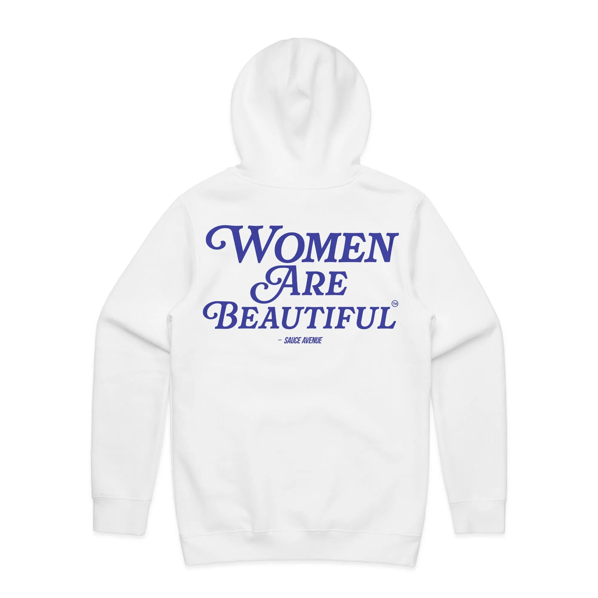 Women Are Beautiful (BL) | White Hoodie