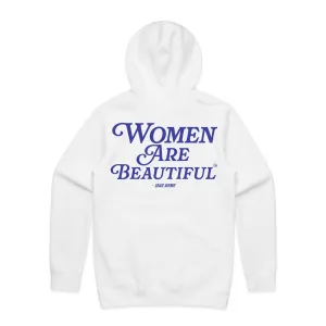 Women Are Beautiful (BL) | White Hoodie