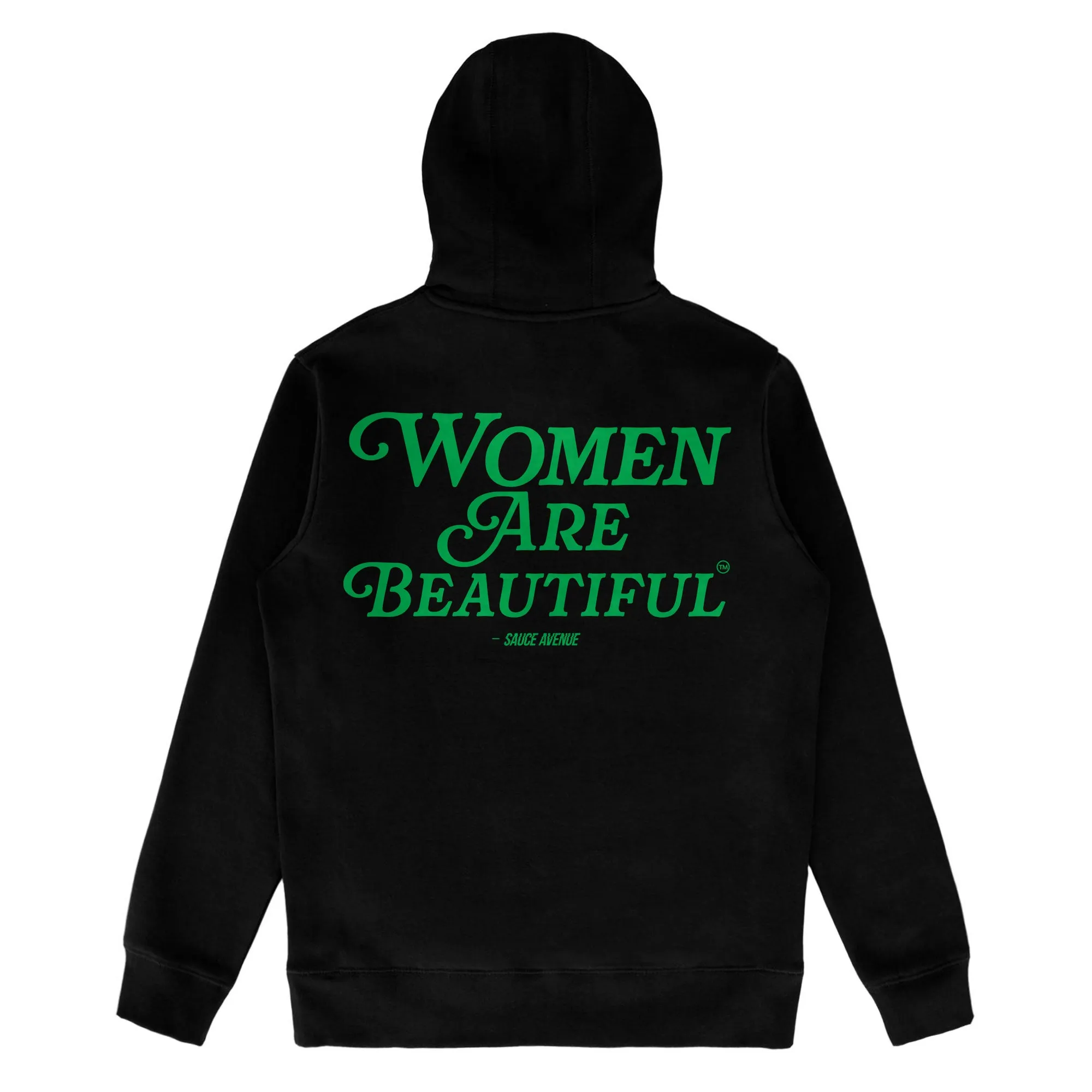 Women Are Beautiful (GN) | Black Hoodie