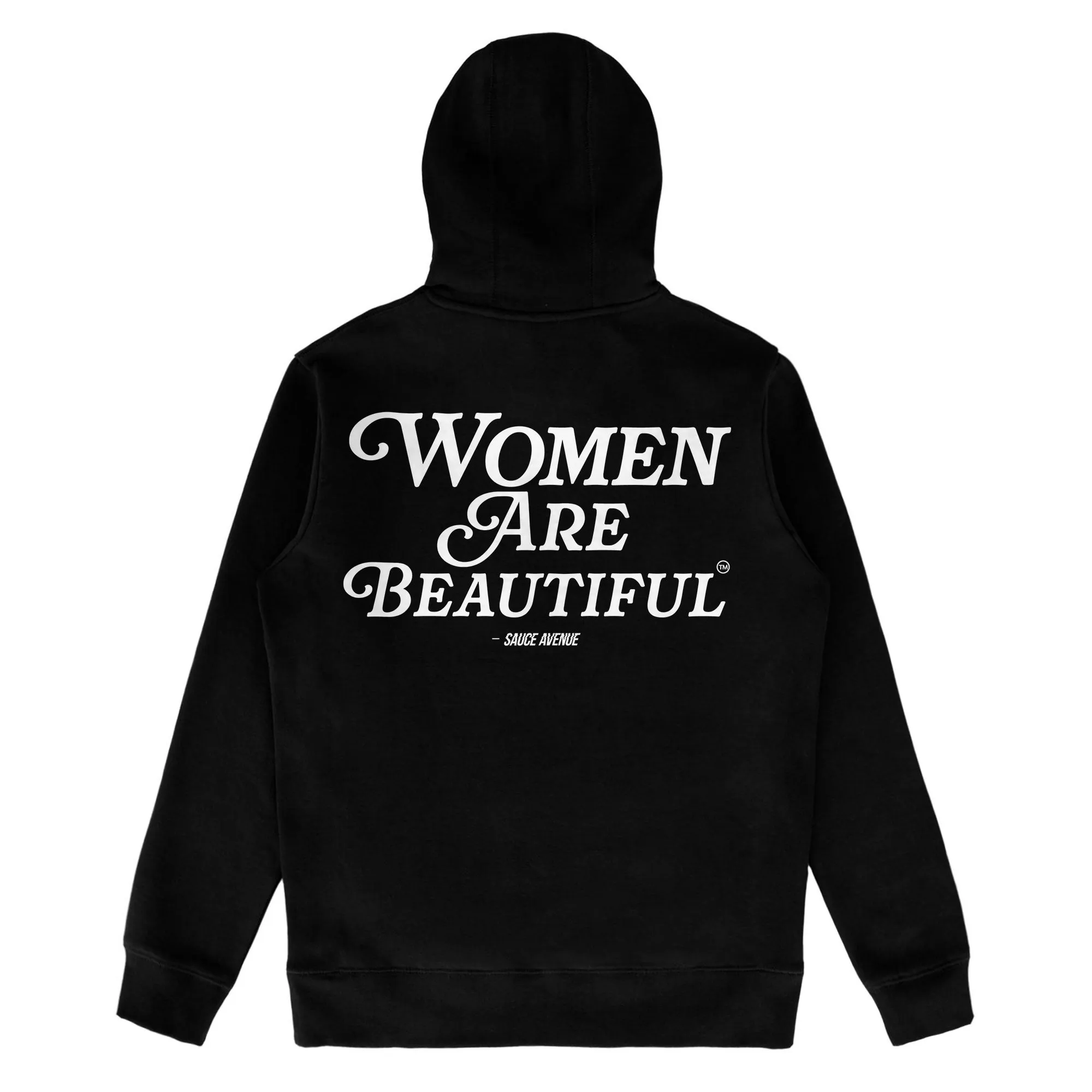 Women Are Beautiful (WH) | Black Hoodie