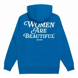 Women Are Beautiful (WH) | Blue Hoodie
