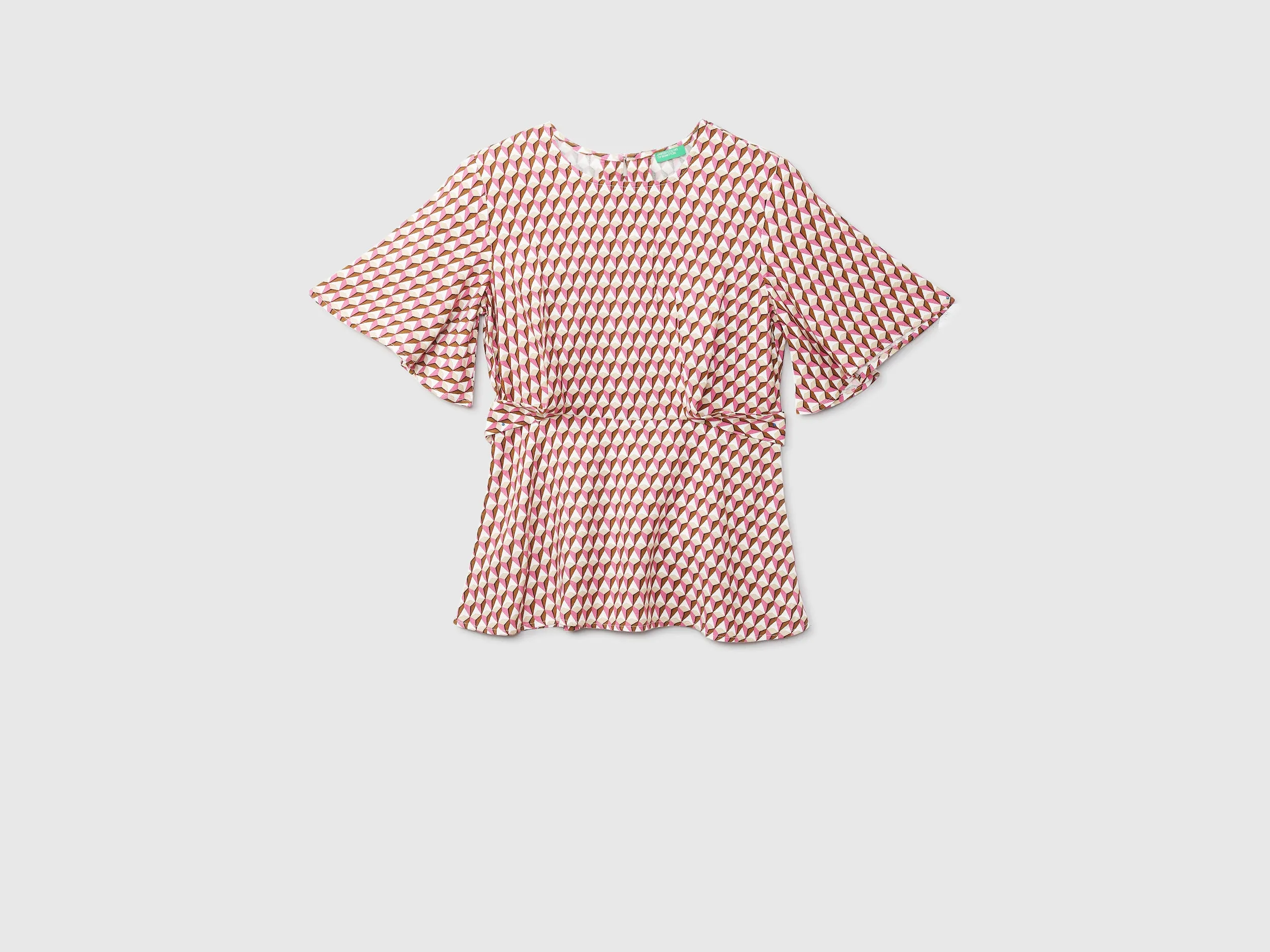 Women Printed Round Neck Top