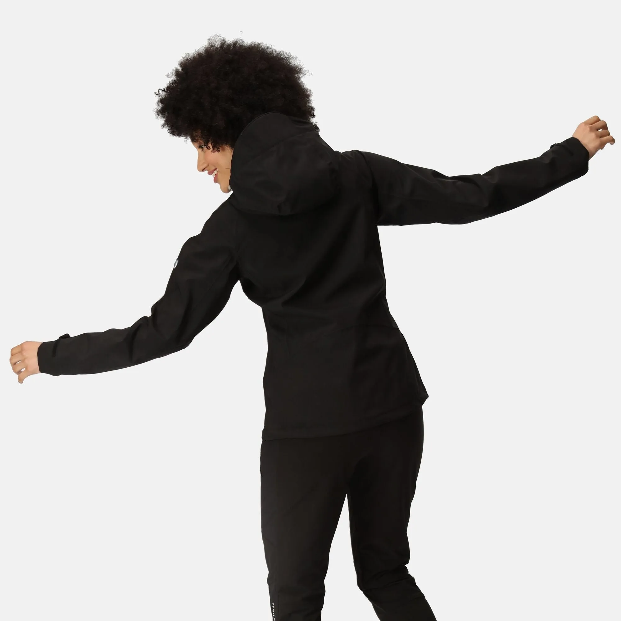 Women's Birchdale Waterproof Jacket | Black White