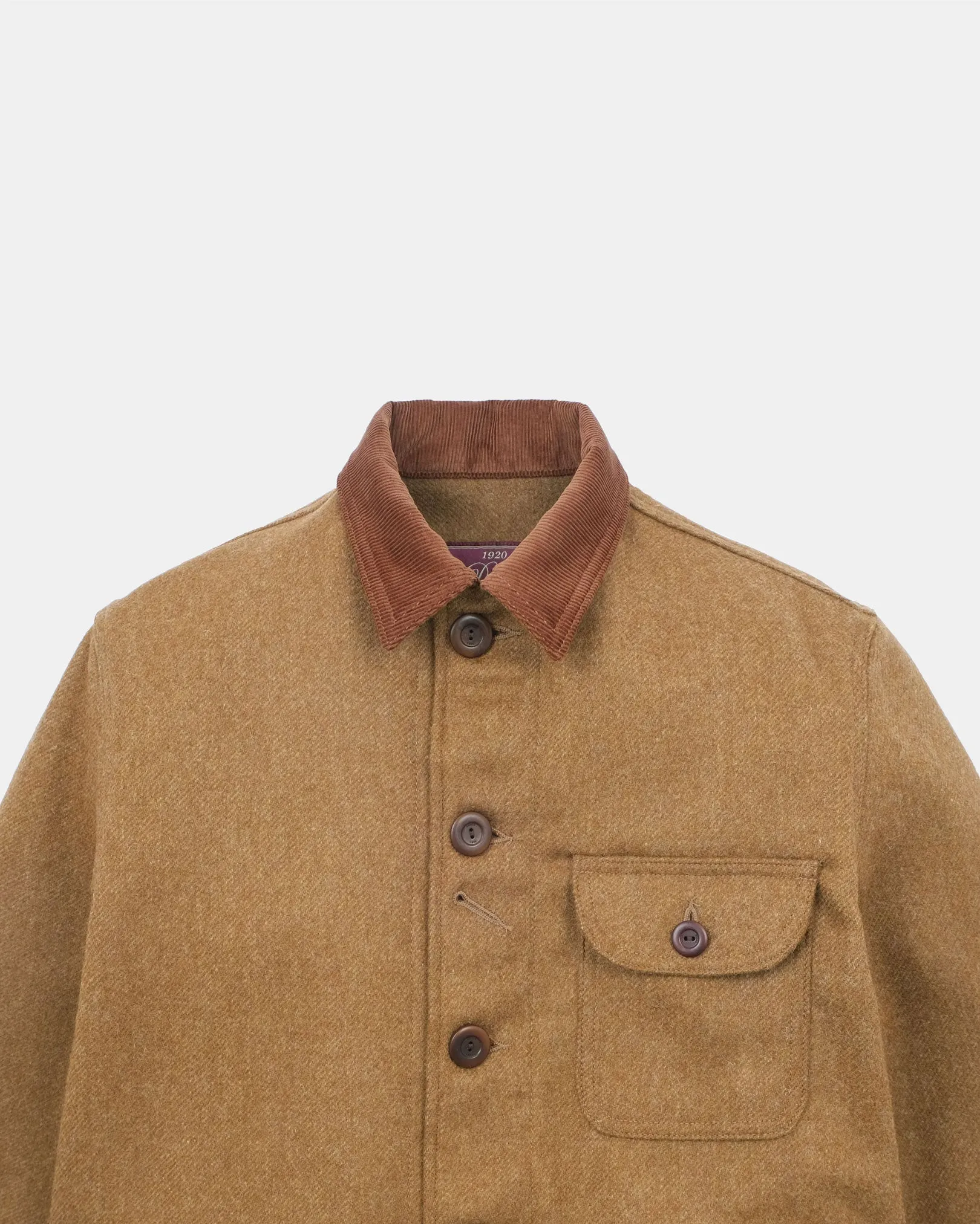 Women's  Chore Coat -  Dark Tan Mix