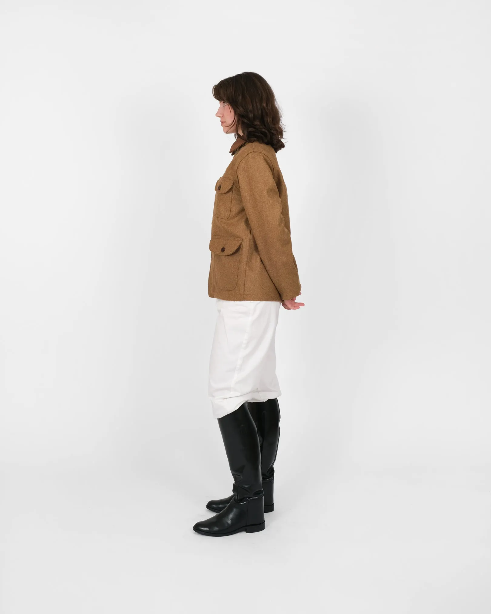 Women's  Chore Coat -  Dark Tan Mix