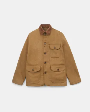 Women's  Chore Coat -  Dark Tan Mix