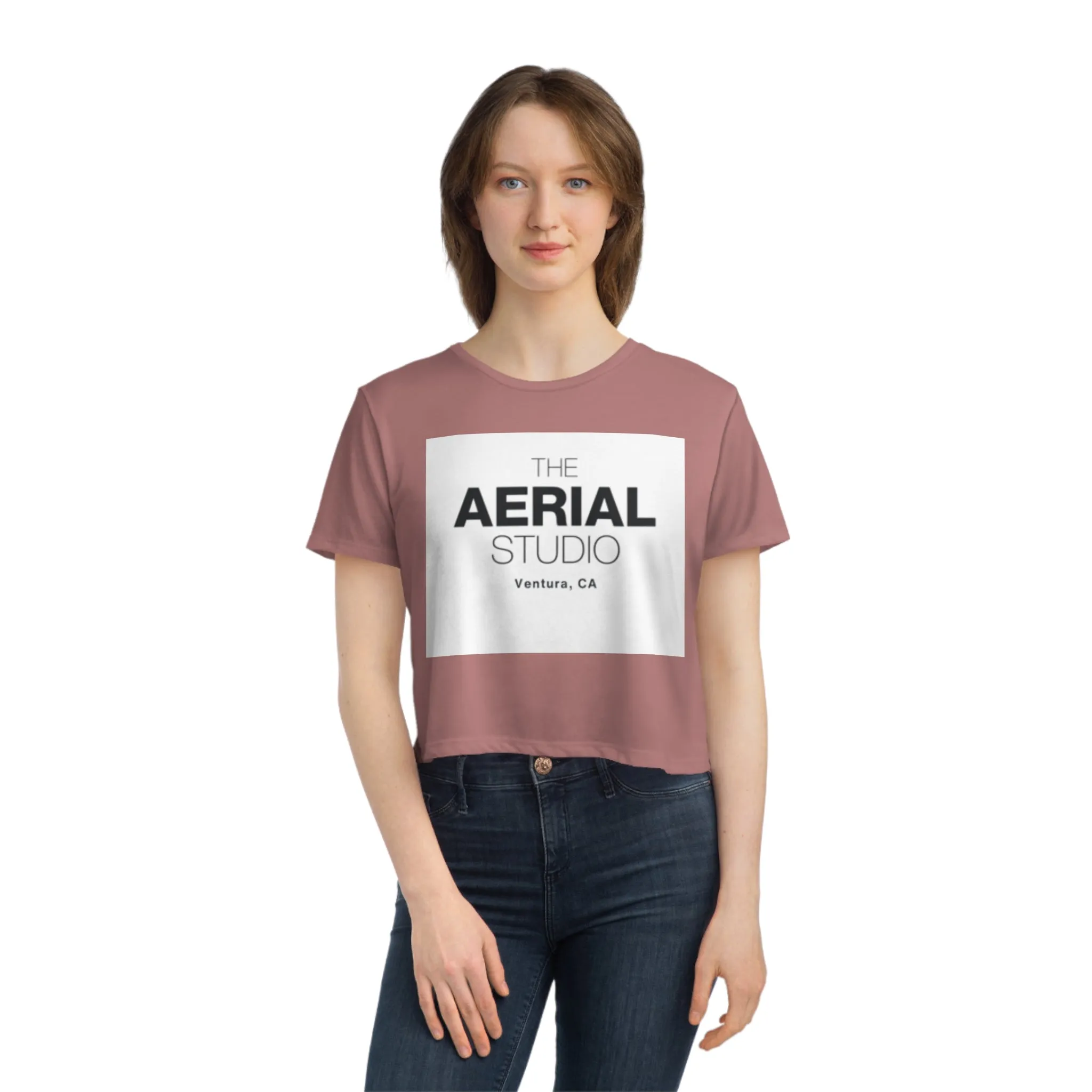 Women's Flowy Cropped Tee