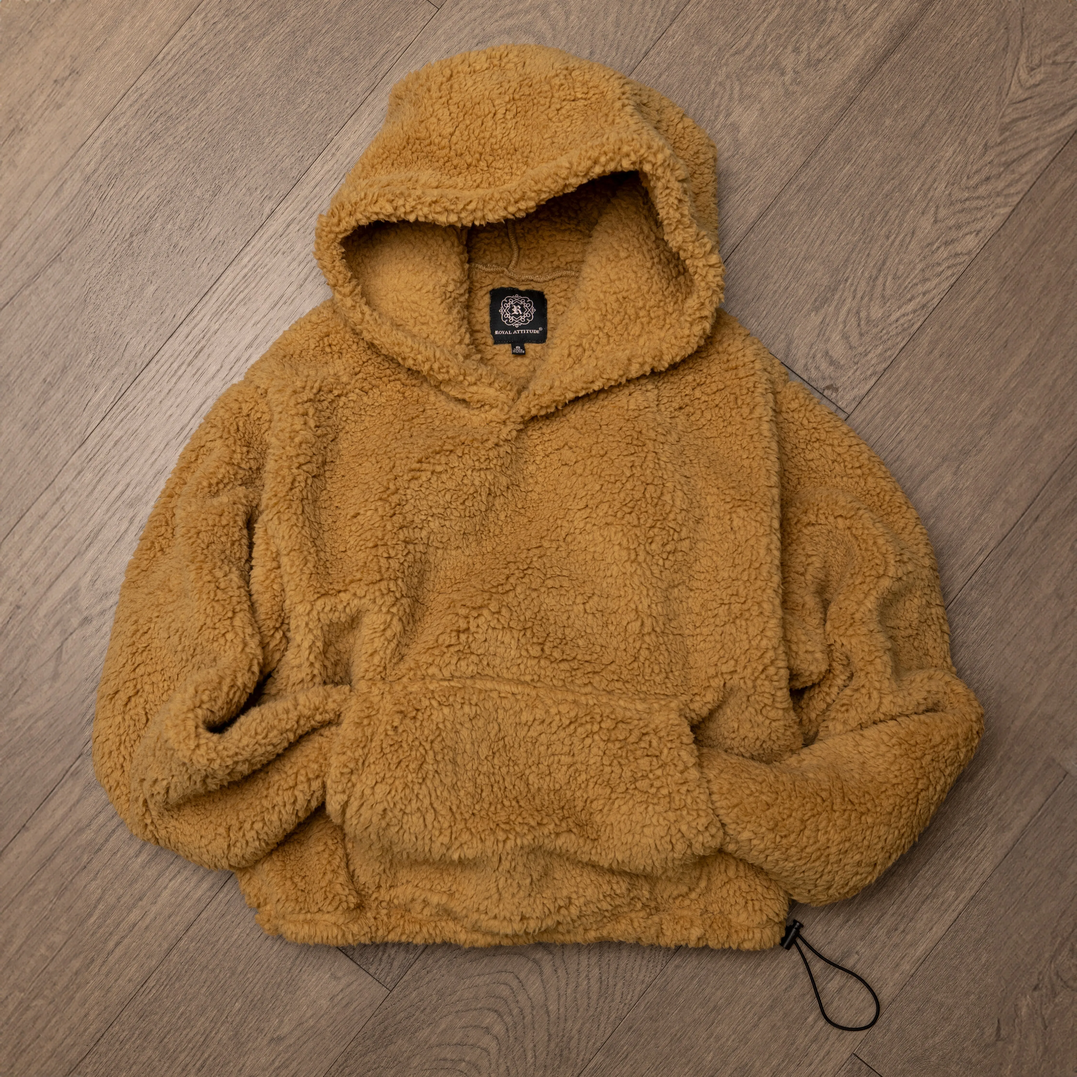 Womens Micro-poly Sherpa Fleece Hoodie - Lark