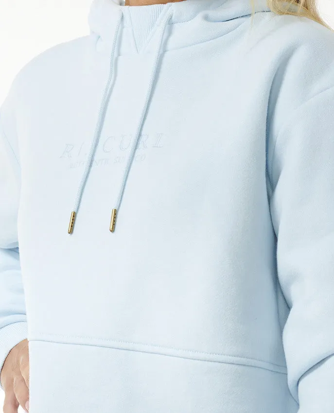 WOMEN'S PREMIUM SURF HOODIE - LIGHT BLUE