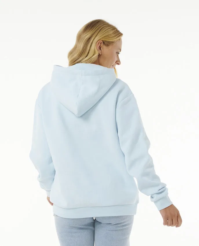 WOMEN'S PREMIUM SURF HOODIE - LIGHT BLUE