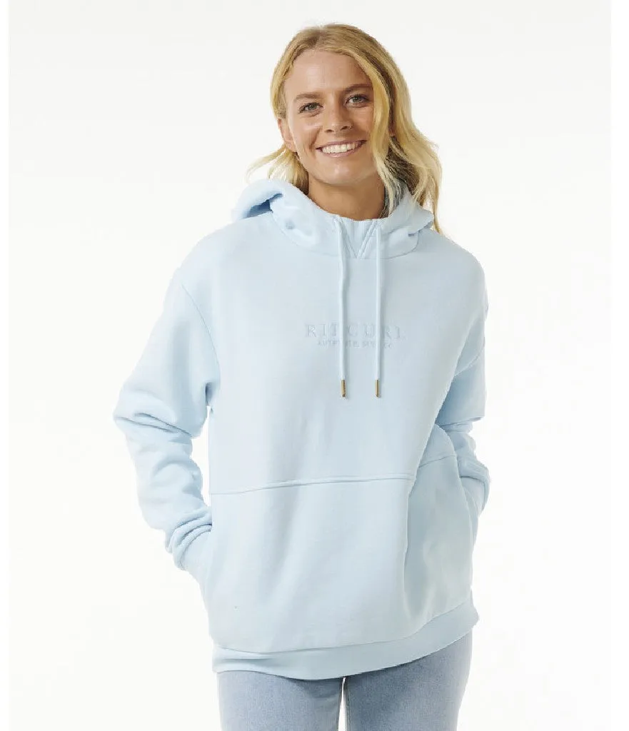 WOMEN'S PREMIUM SURF HOODIE - LIGHT BLUE