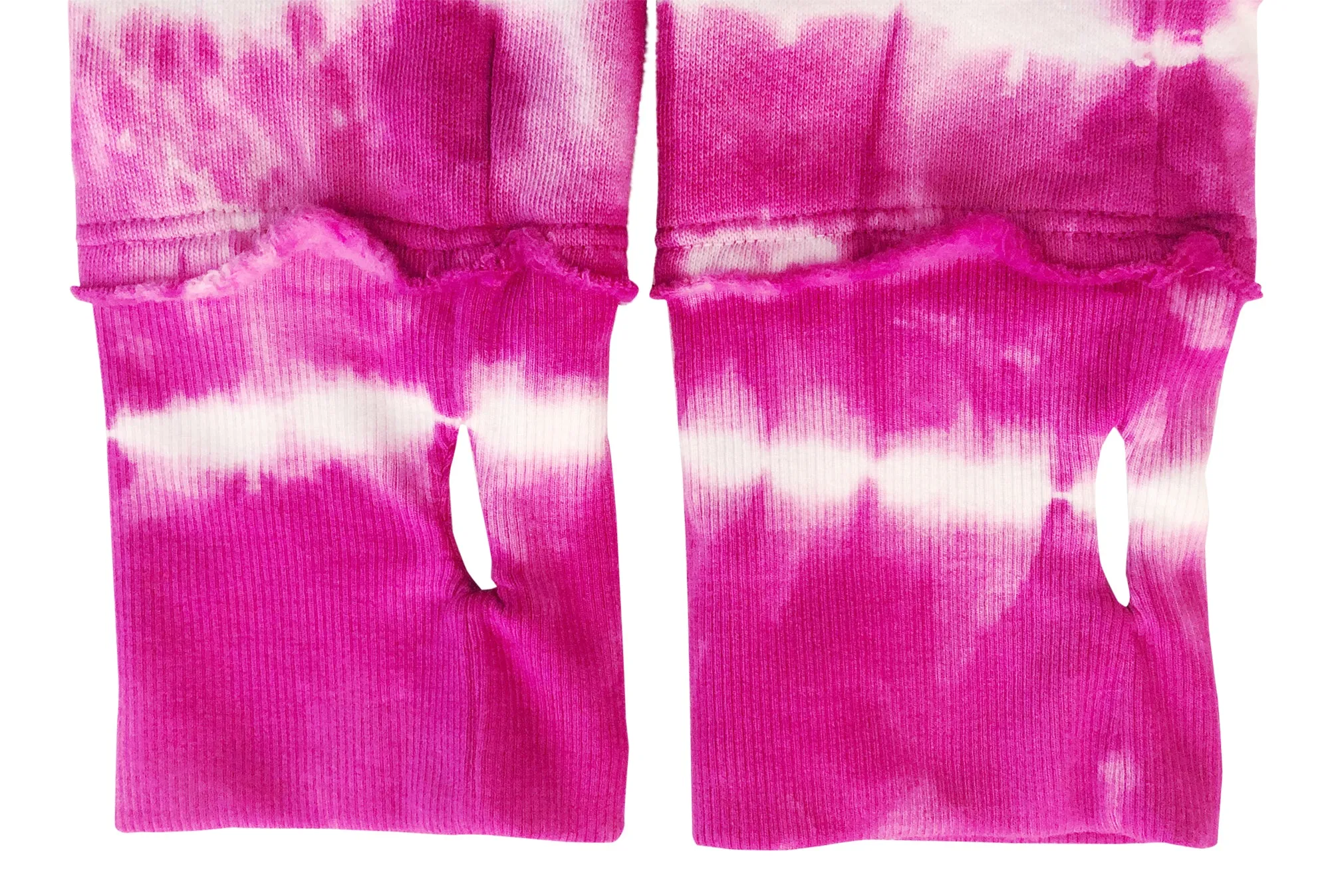 Women's Tie Dye Hoodie, Hot Pink