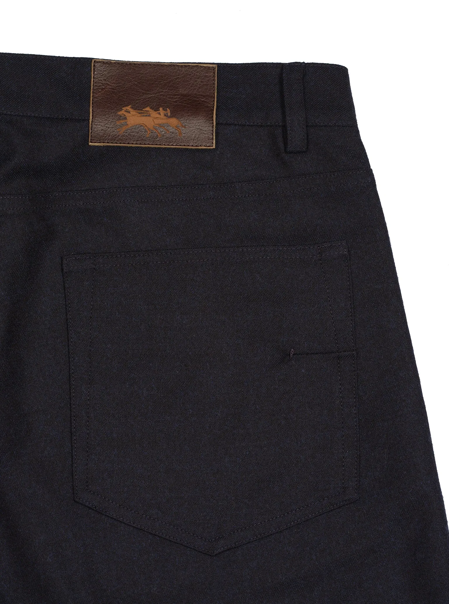 Wool 5 Pocket Navy